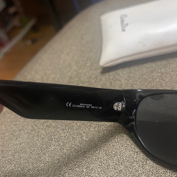 Christian Dior 2999 94F sunglasses, black frame and iconic silhouette VINTAGE - Picture 5 of 6